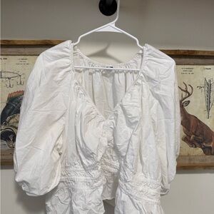 Old Navy Cream Blouse